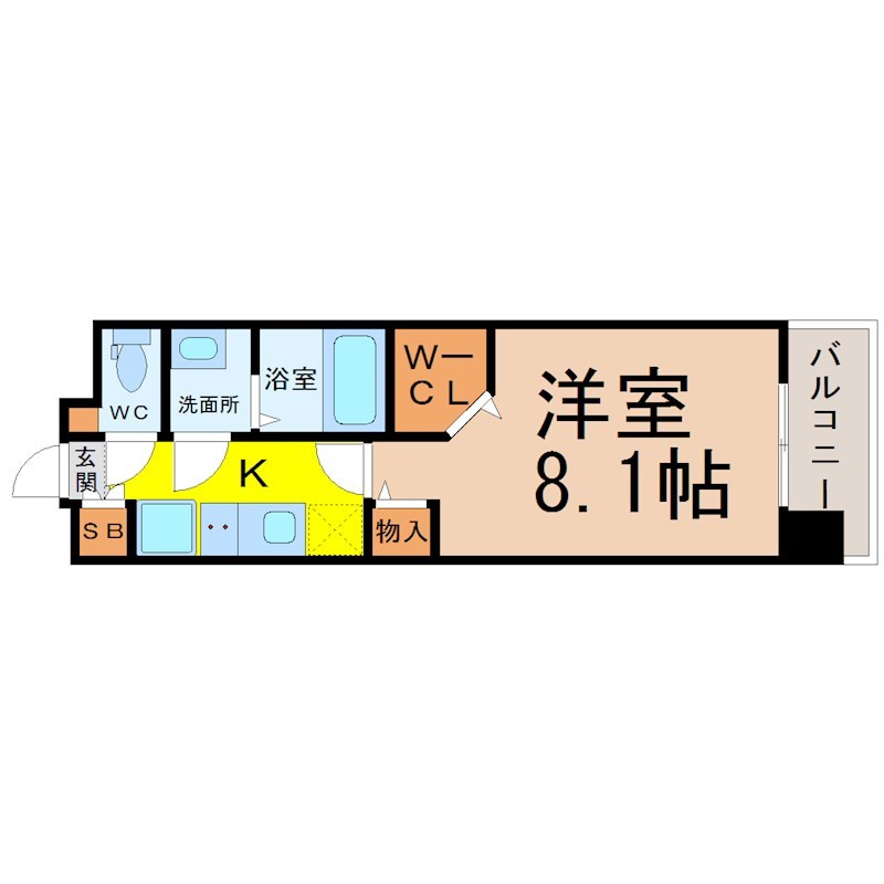 パルティール千種アネックス 間取り