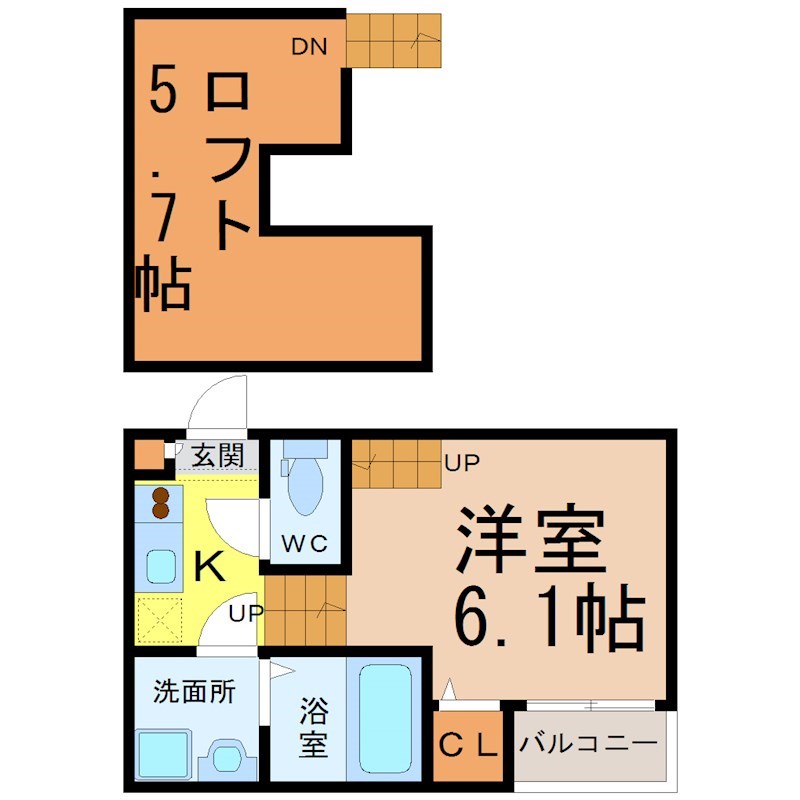 Ａｎｇｅａｉｌｅ（アンジュエール） 間取り