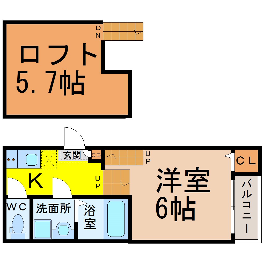 アミティエ・フレール神明町 間取り