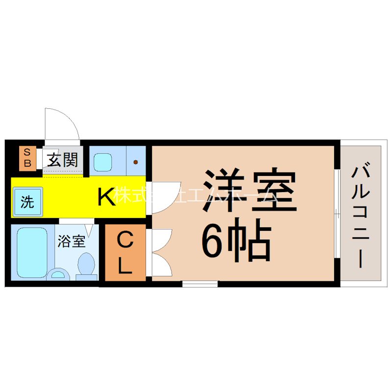 アクシス金城町  間取り