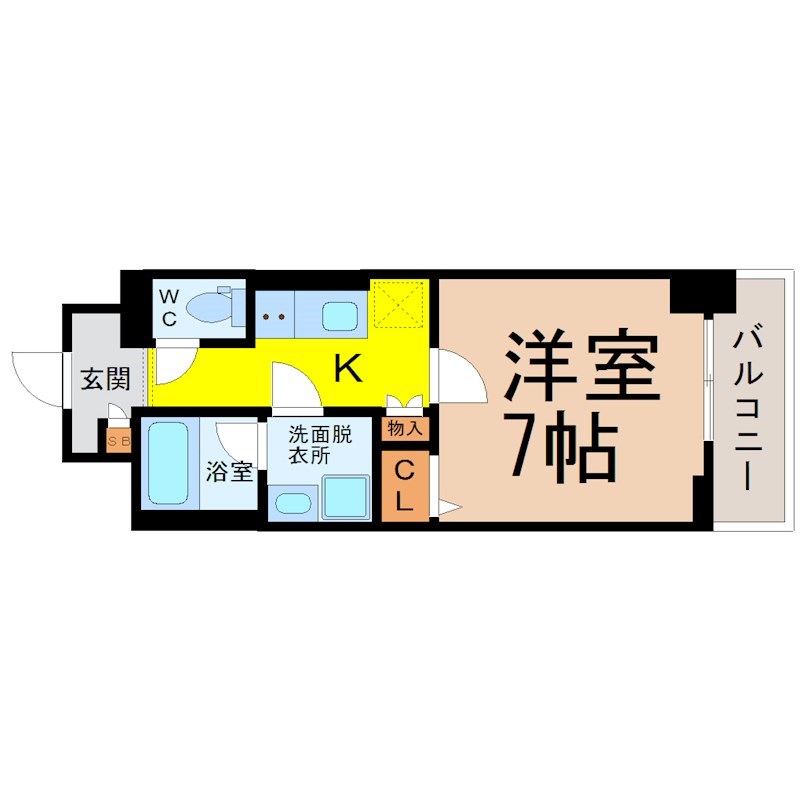 アクアコート大曽根 間取り
