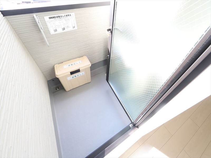 （仮称）菊園町四丁目コーポ ベランダ