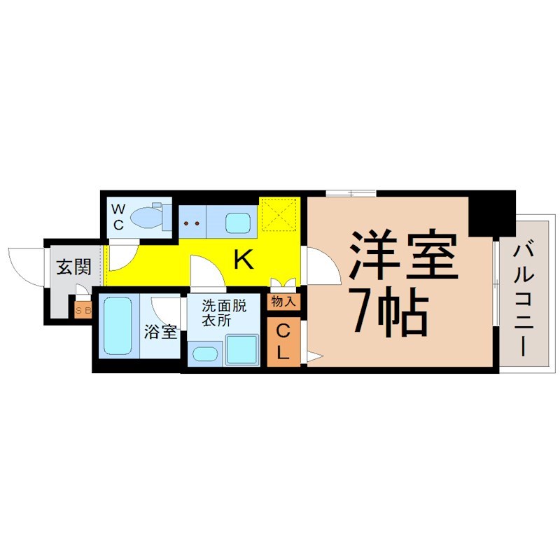 アクアコート大曽根 間取り