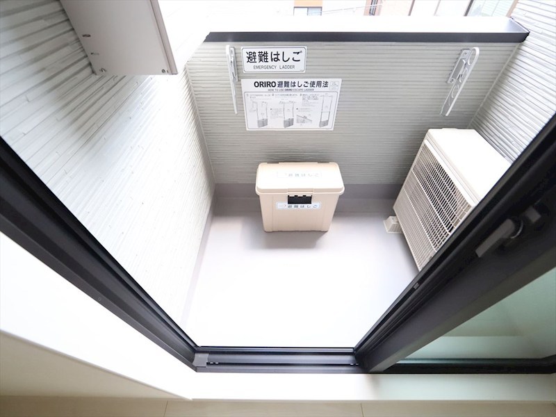 （仮称）菊園町四丁目コーポ ベランダ