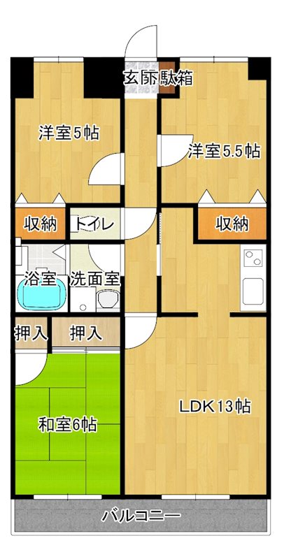 ルミエール2 間取り