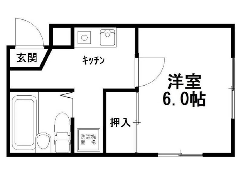 リバーサイド是政 間取り