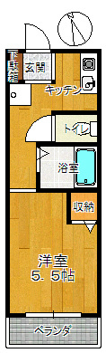 アルス大熊 間取り