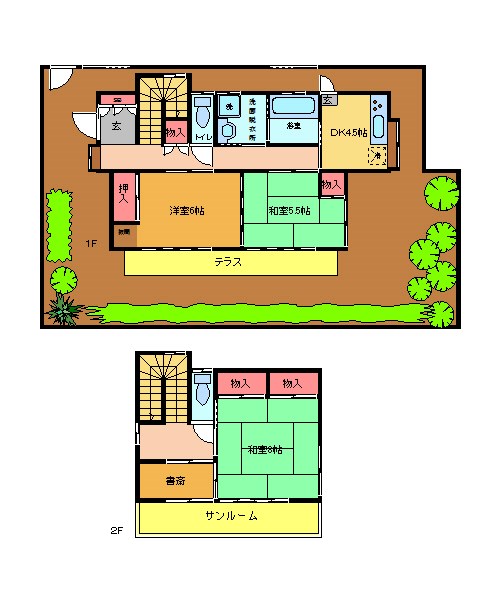 小野塚邸戸建 間取り
