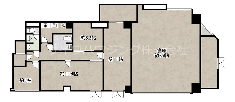 ワイズフラット 間取り