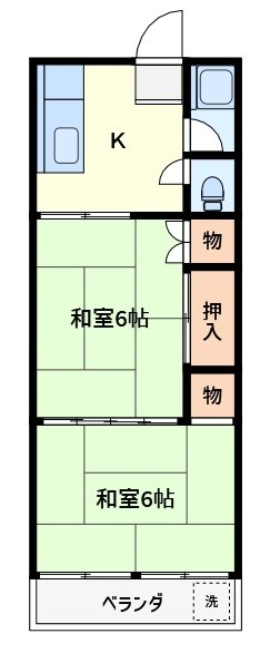 綾瀬パークハイツ 間取り