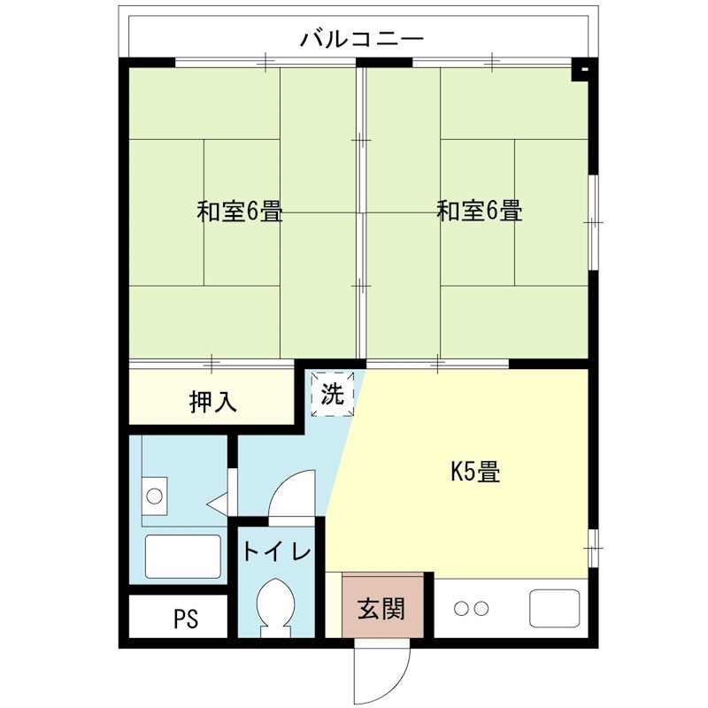 レジデンス堤 間取り