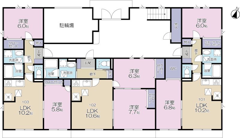 レグルス イソラ 間取り