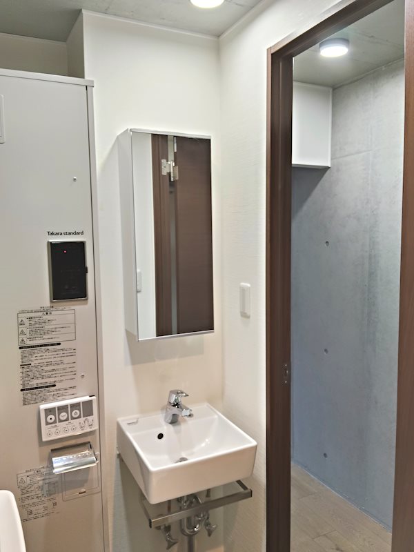 COCOFLAT北千住North 洗面所