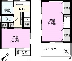 蕨市北町５丁目戸建て 間取り