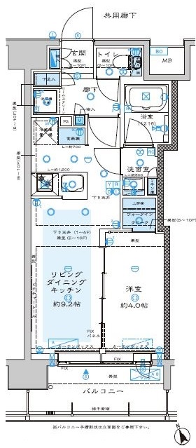 サンクレイドル川口並木 間取り