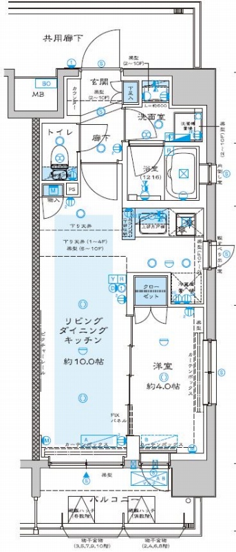 サンクレイドル川口並木 間取り
