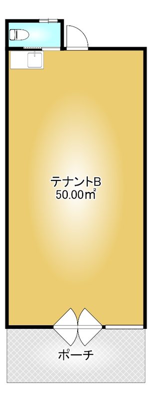 上中居T-one店舗　 間取り