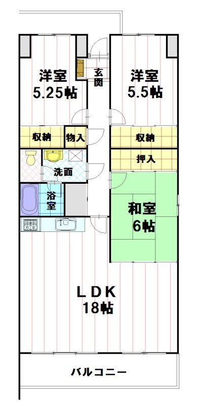 メゾンデュオーラ信濃 間取り
