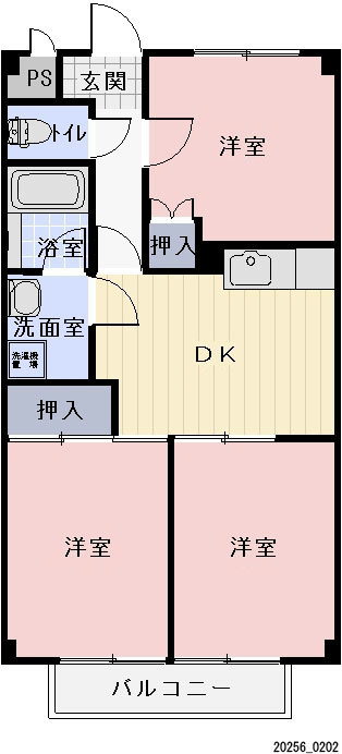 サープラス梨ノ木  間取り