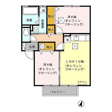ウィルモア小柴見  間取り