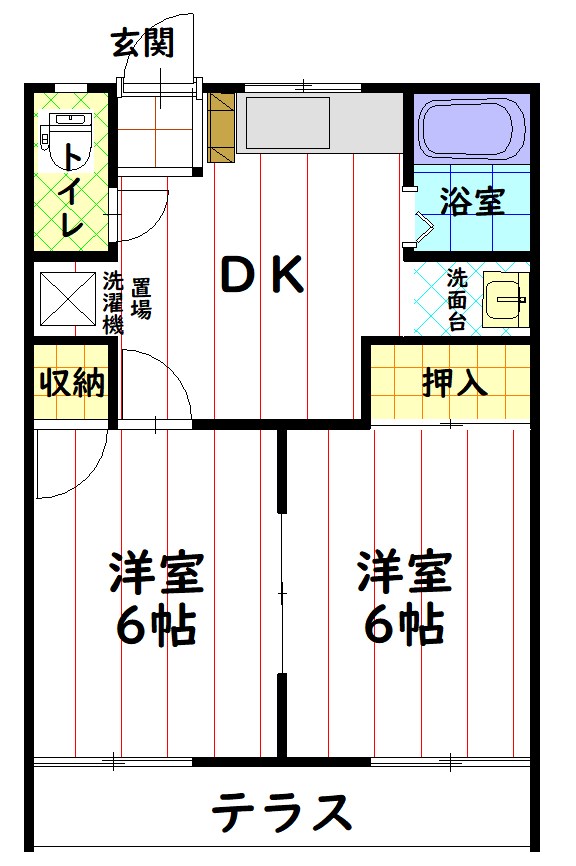 Opusあもり 間取り
