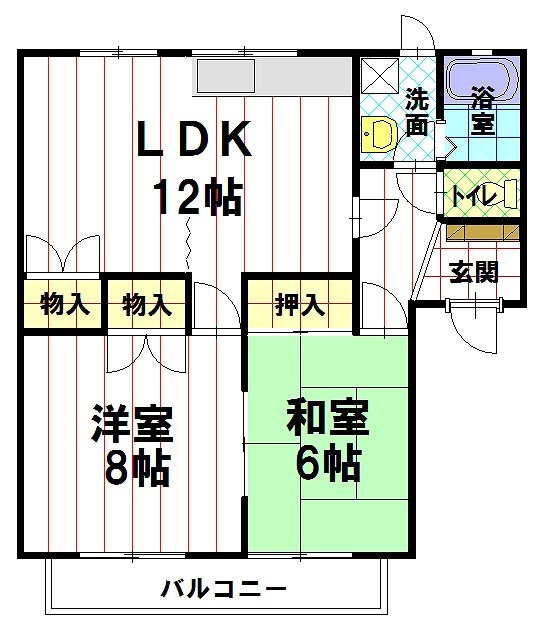 小柴見ハイツ 間取り