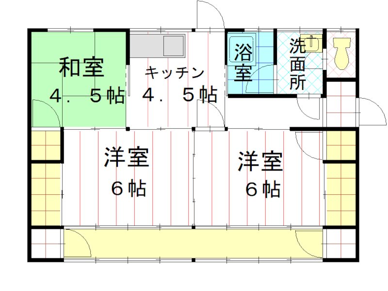 丹波島宮村様戸建  間取り