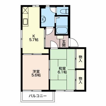 コート岡田屋 間取り