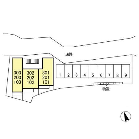 アドヴァンスK 駐車場
