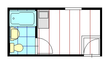 後町フラッツ 間取り