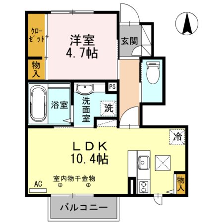 ソーラーハイツ 間取り