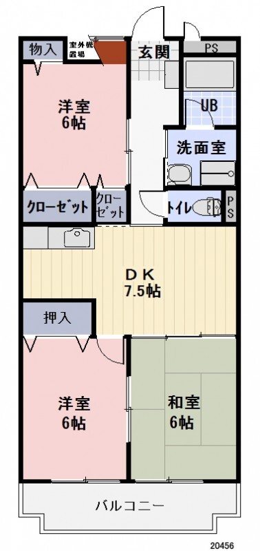 リンピアTOMO 間取り
