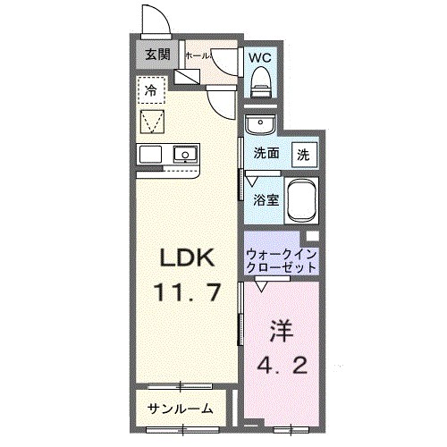 サヅテール　青木島 間取り