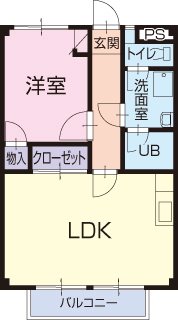 メゾンドアイリス 間取り