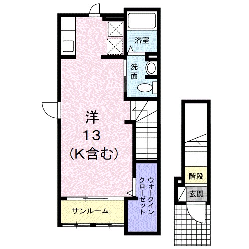 グランツミルト　Ｔ 間取り