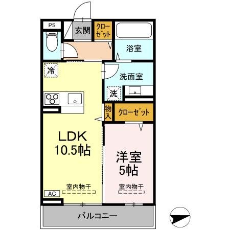 グランスクエアⅢ番館 間取り