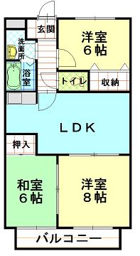 カメリアガーデン 間取り