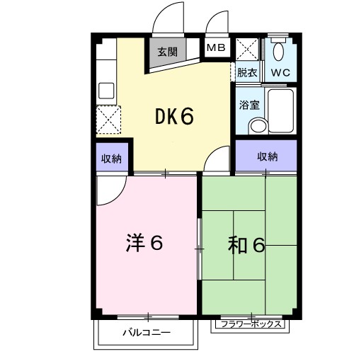 パティオ桜 間取り