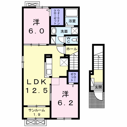 ヴィラ　フェリーチェ 間取り
