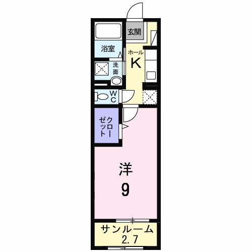 シャルマン櫻街　リリパット 間取り