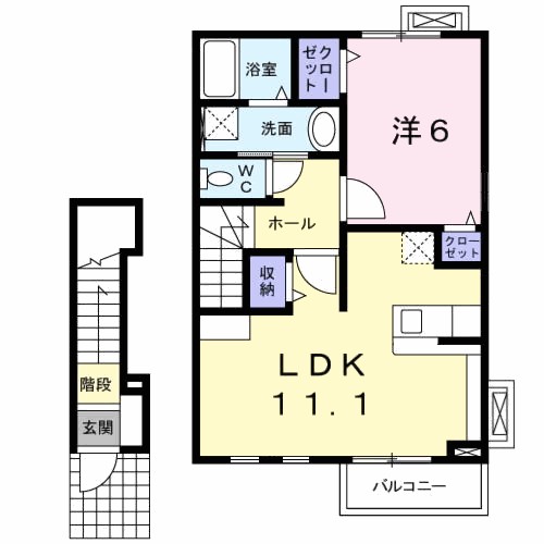 バードランド　Ｃ 間取り