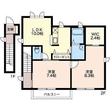 Jスタイル稲田 間取り