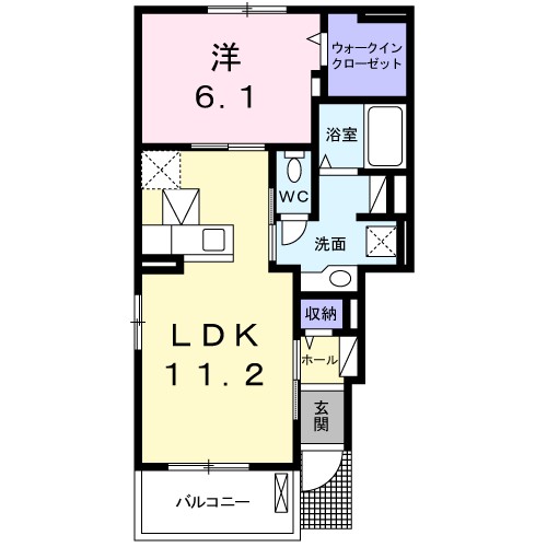 ベルヴェデーレ　Ａ 間取り