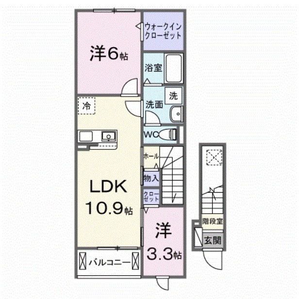 ファビオネスト駒沢 間取り