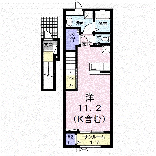 プリンシパール　滝 間取り