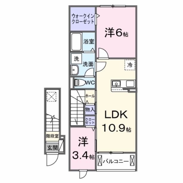 ファビオネスト駒沢 間取り