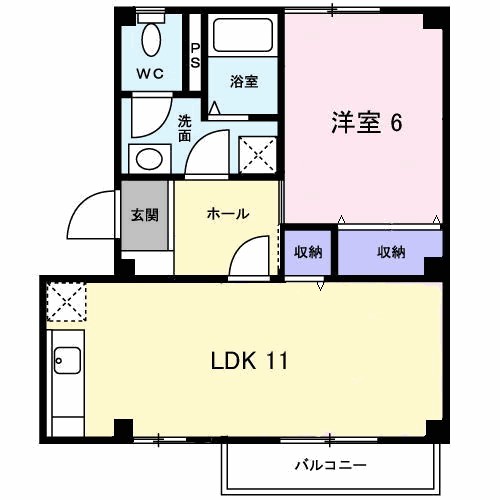 ガーデンタウン北長野　Ａ 間取り