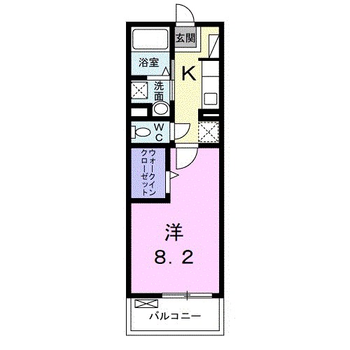 ＣＯＣＯ若里 間取り