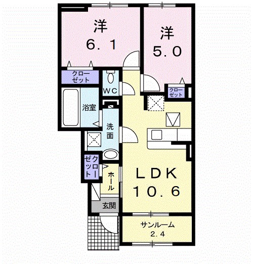 ベルデ・Ｓ 間取り