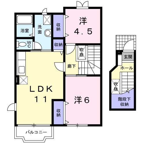 フォレスタ　Ｂ 間取り
